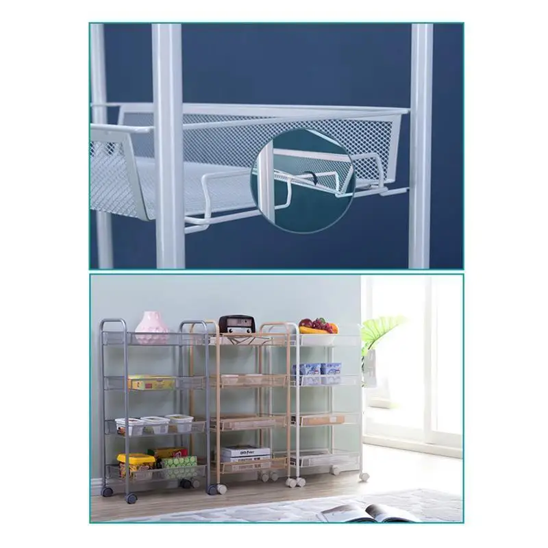 

Cocina Cuisine Rangement Repisas Kitchen Mensole Storage Sponge Holder Estantes Prateleira With Wheels Trolleys Rack