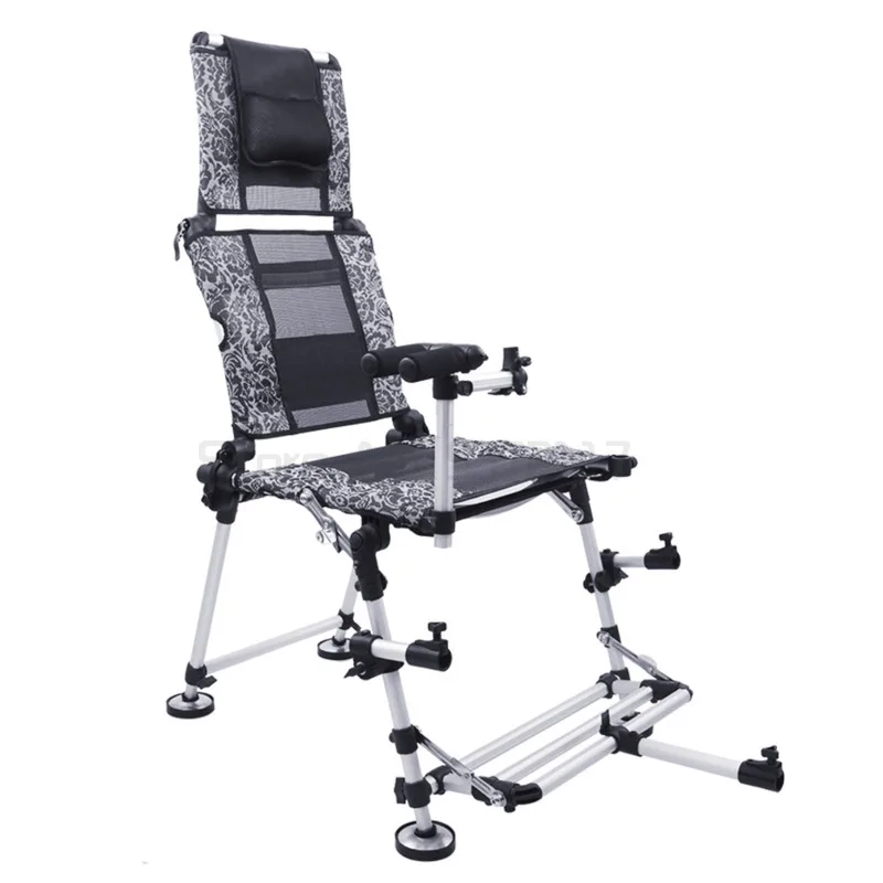 구매 유럽 스타일 낚시 의자 작은 다기능 모든 지형 접는 휴대용 휴대용 낚시 의자 거짓말