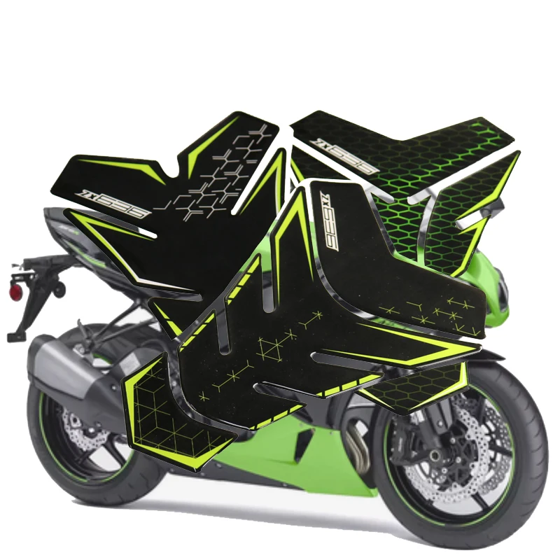 Для Kawasaki Ninja ZX636 ZX-6R 2007 2008 мотоциклетная противоскользящая Наклейка защитная