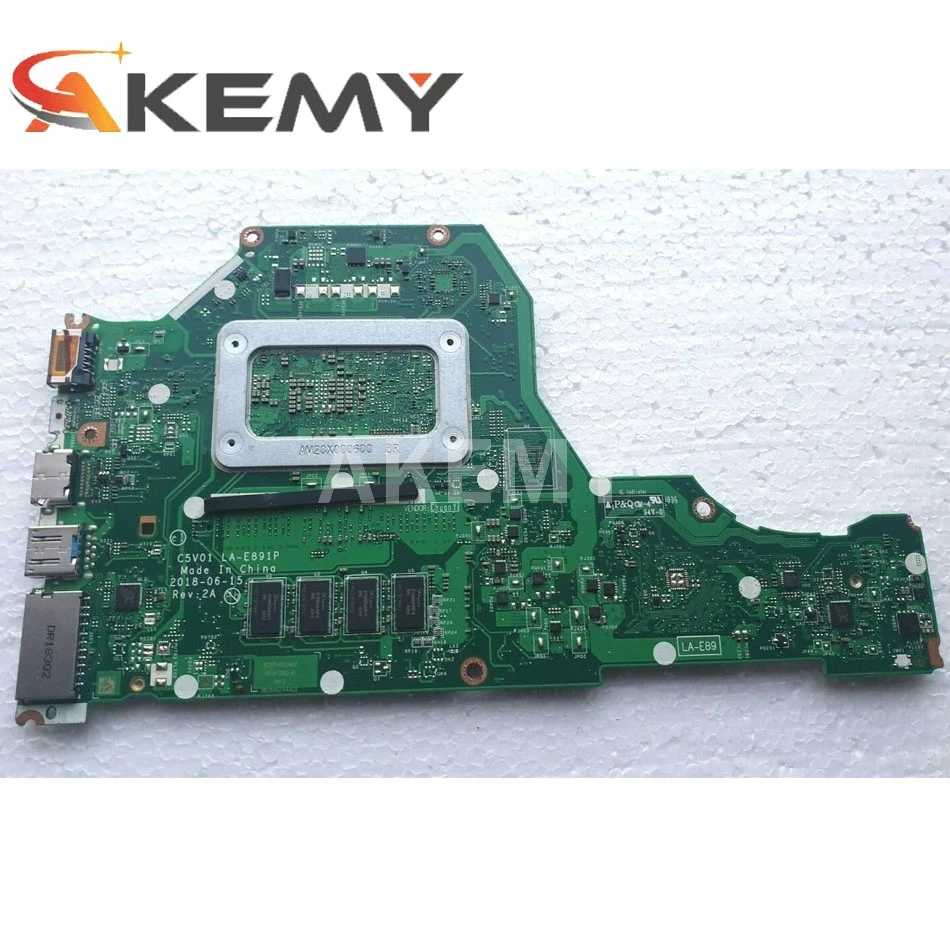 

FOR ACER Aspire A515 A515-51 Laptop Motherboard W/i3-7100U CPU DDR4 NB.GP411.003 NBGP411003 C5V01 LA-E891P 100% fully tested