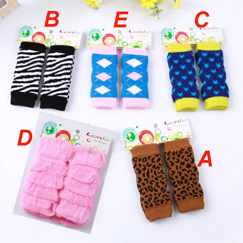 1 пара креативные теплые зимние носки для домашних животных хлопковые собак