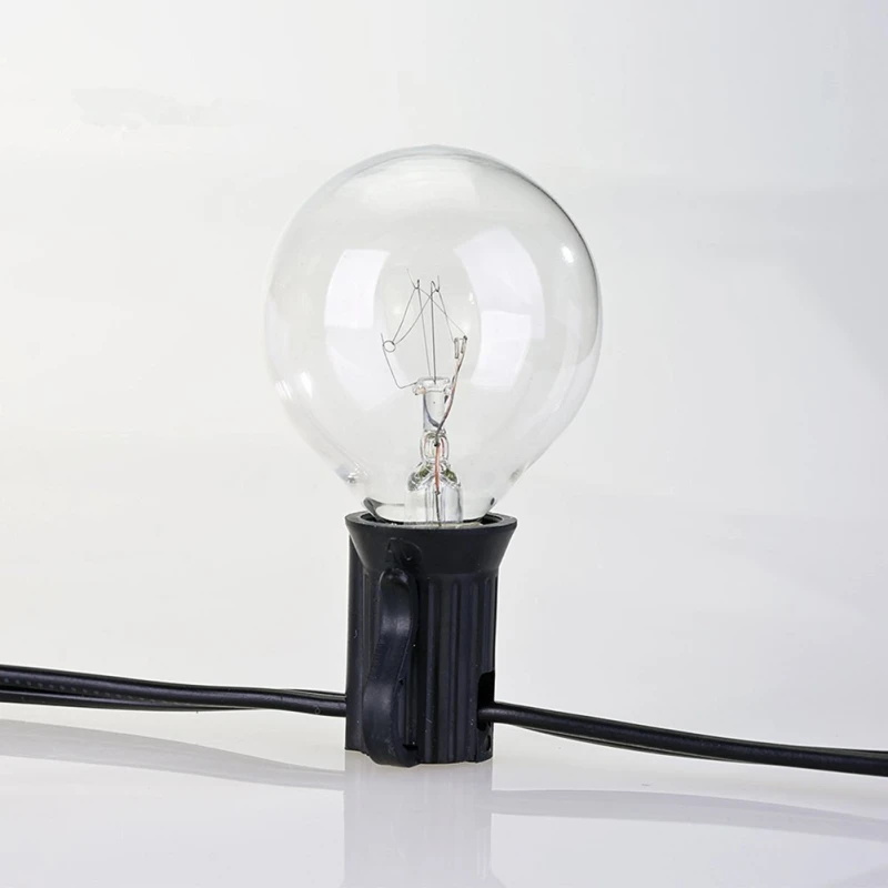 

LED String Fairy Lights Crystal Ball Lamp Patio String Light Outdoor Party Garden Garland Wedding Christmas Decorative