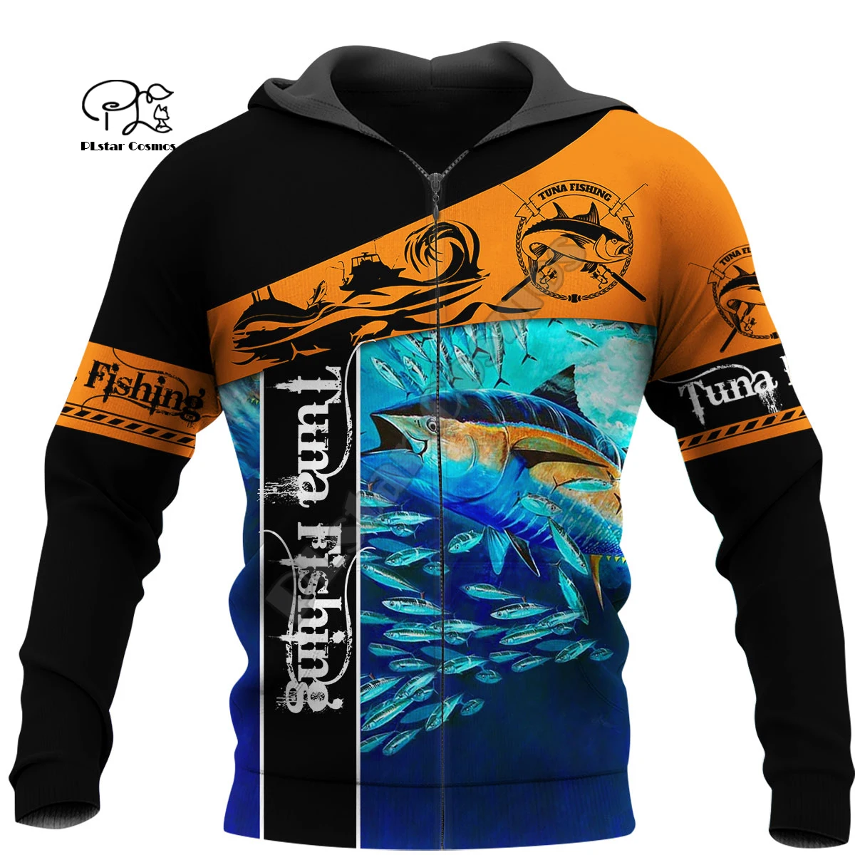 

PLstar Cosmos Animal MaHi Marlin Fishing Fisher Tattoo Tracksuit NewFashion Streetwear Harajuku Men/Women 3Dprint Zip Hoodies 18