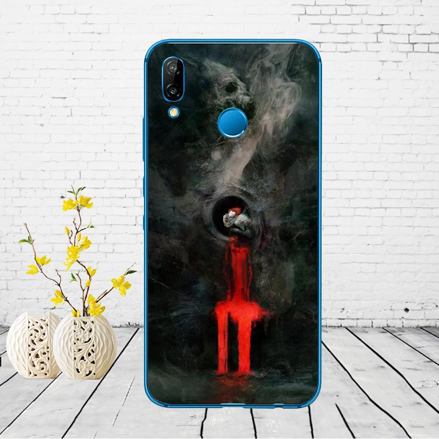 291DD Pennywise клоун ужас Мягкий силиконовый чехол для huawei P9 P10 P20 P30 Lite mate 10 20 PRO lite p smart чехол