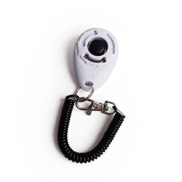 

Pet Dog Tranining Clicker Pet Dog Tranining Supply New Dog Pet Clicker Training Aid Wrist Strap Smart Dog Training Accessory