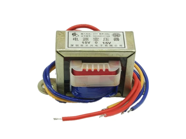 EI48 8W медный силовой трансформатор 8 Вт/ва 220 В до 6 в/9 В/12 В/15 В/18 в/24 В/30 в одиночный и