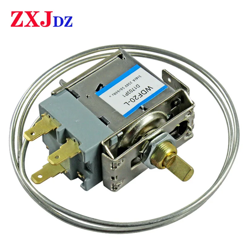 Термостат для холодильника с металлическим регулятором температуры 250 В|Детали