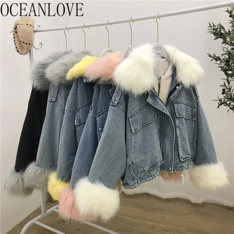 Новинка 2020 зимняя женская куртка с меховым воротником модная уличная одежда