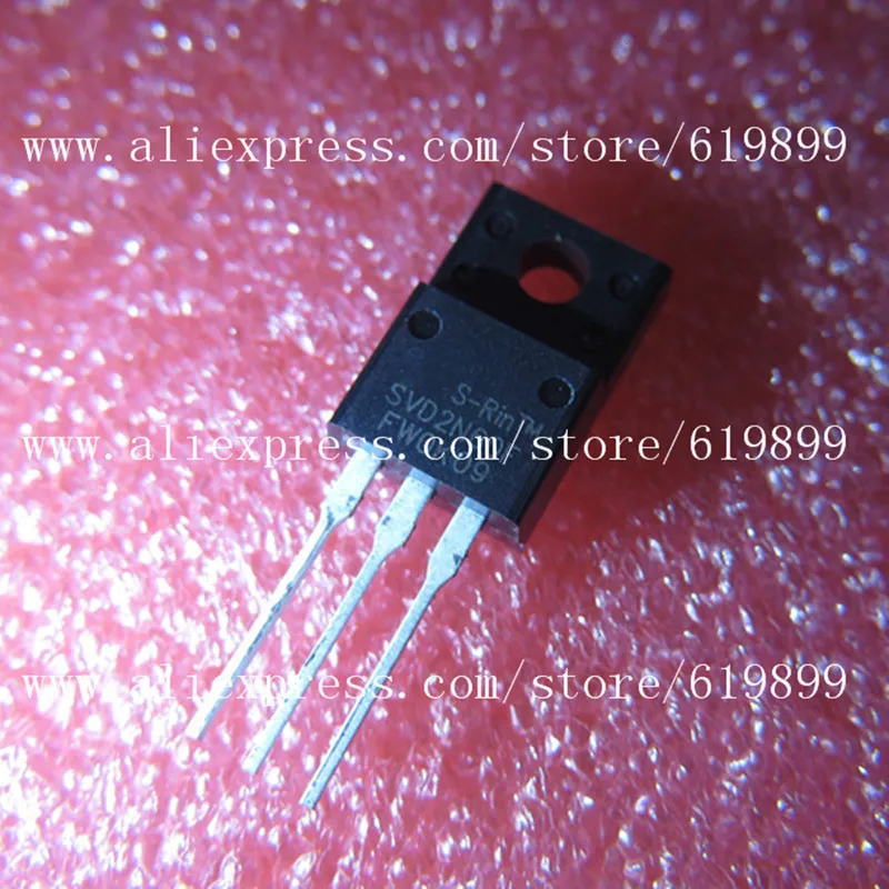

Free shipping 50pcs/lot SVD2N60F SVD2N60 TO220F