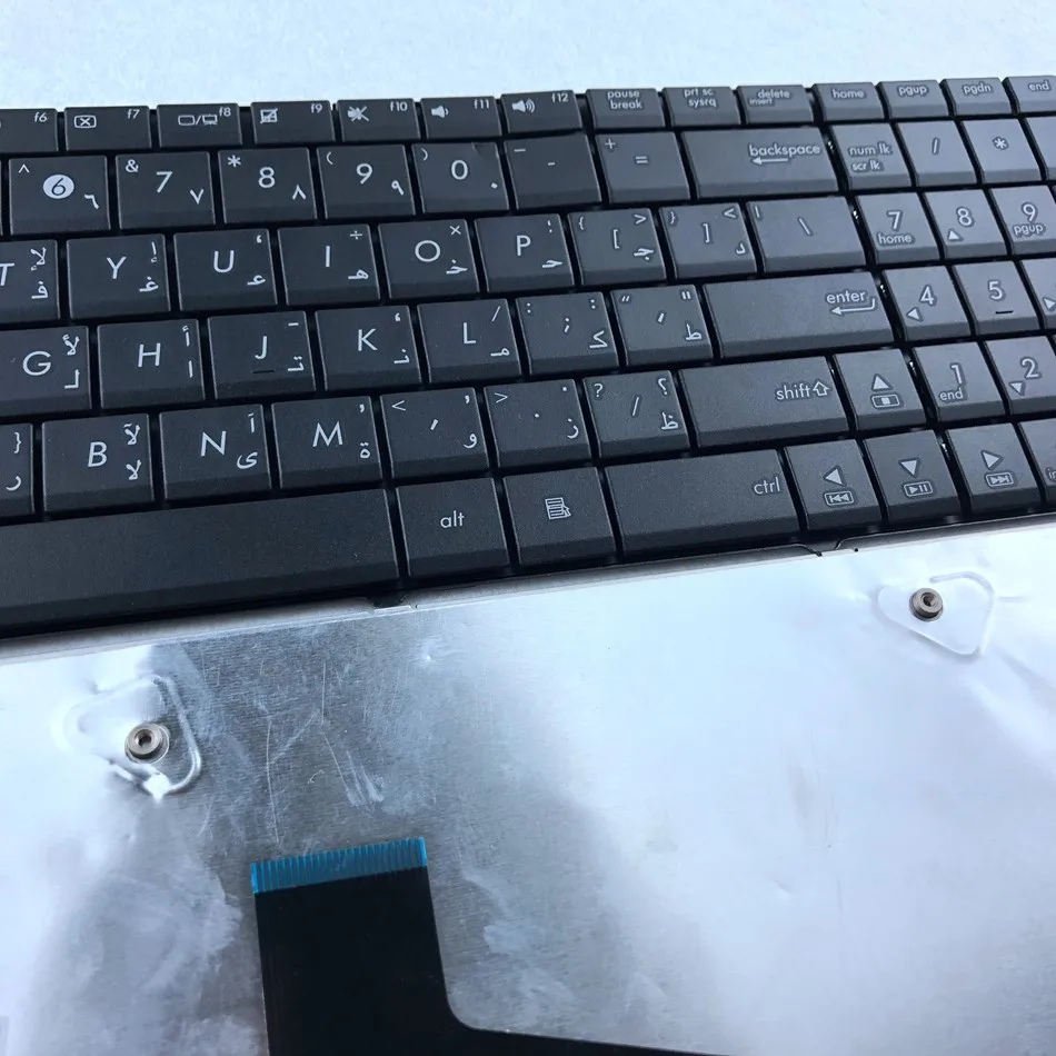 Арабская клавиатура для ноутбука ASUS K53U K53Z K53B K53BR X53BY X53U X73 N73 K73 K73T A53U K53T X53Z X53BR X53E AR |