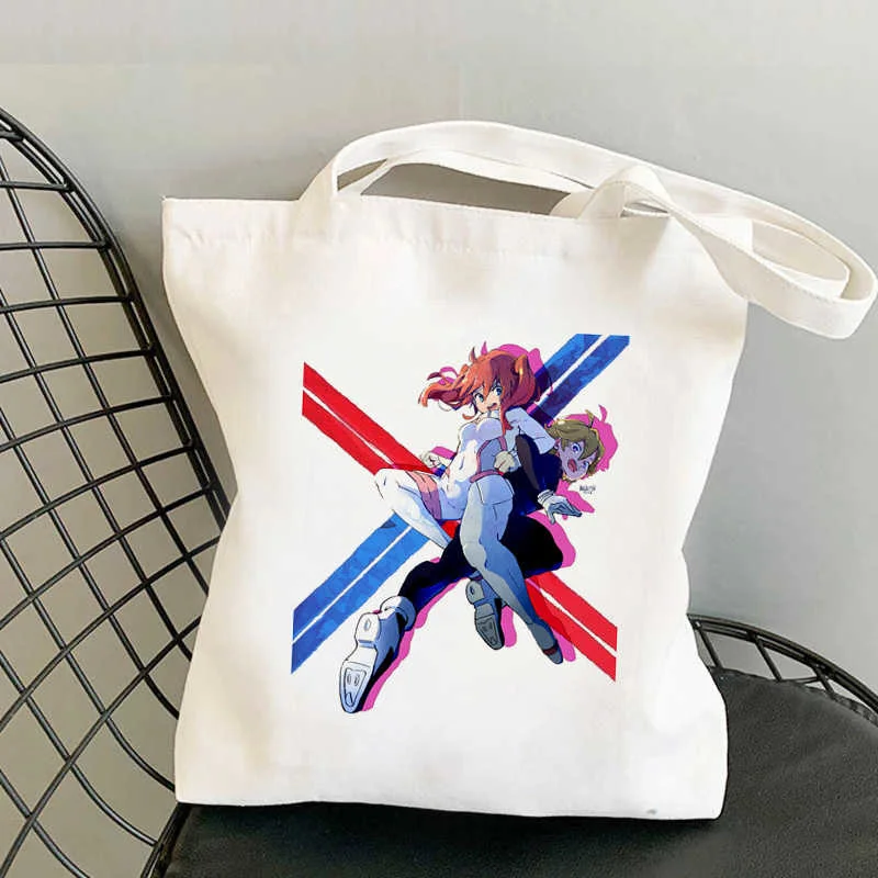 

Darling in the Franxx Assassination Classroom shopping bag recycle bag eco jute bag shopper bag cloth foldable ecobag sac toile