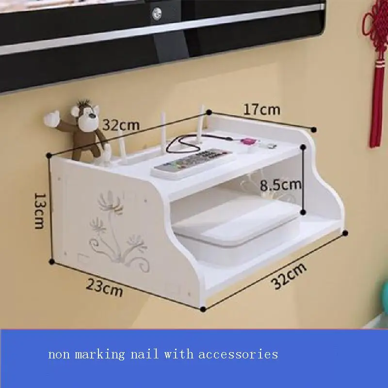 

Almacenaje Boite De Rangement Plastique Transparent Tv Set-top Wifi Organizer Caja Almacenamiento Caixa Organizadora Storage Box