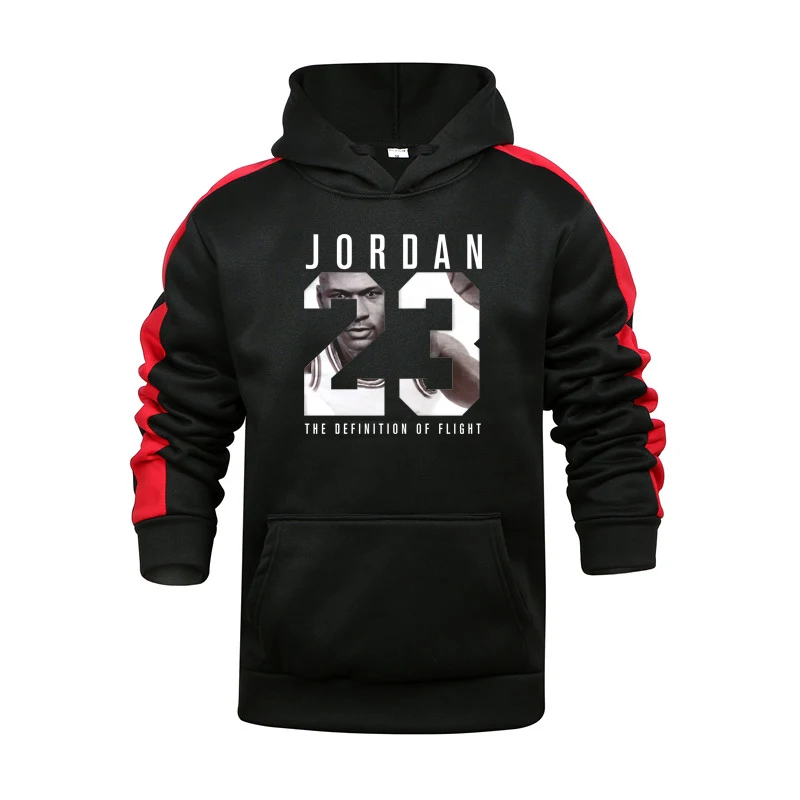

Autumn Winter 2021 Men's High-End Cashmere Casual Hoodies Men's Hoodie/Street Sweatshirt JORDAN23 Sports Pullover Ladies Hoodie