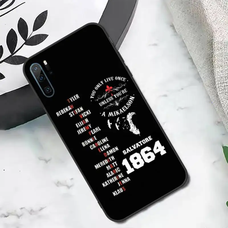 

The Vampire Diaries Phone Case For Huawei honor Mate P 10 20 30 40 i 9 8 pro x Lite smart 2019 nova 5t