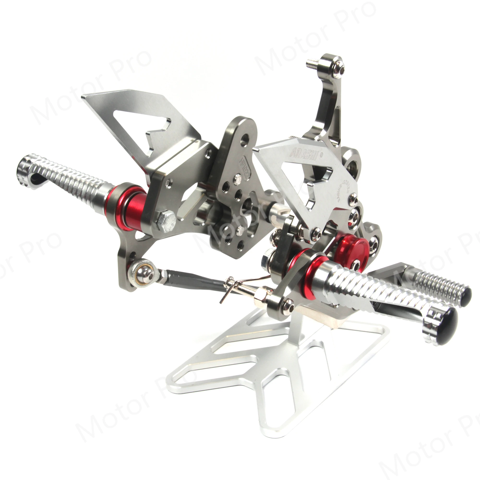 Регулируемые подножки для SUZUKI GSR 750 2011 2017 Аксессуары мотоциклов подножка Rearsets