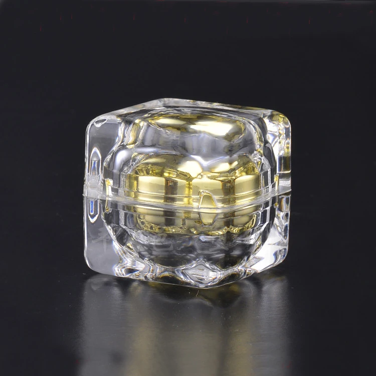 Банка для образцов квадратной формы 10 г|cream bottle|cosmetic containersample jar |