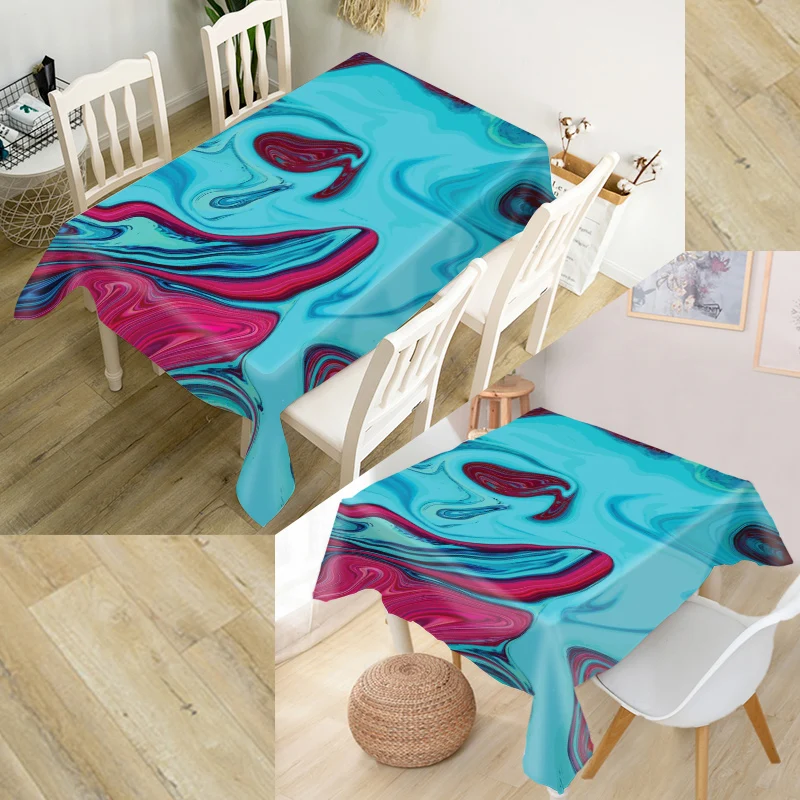 Новая мраморная текстура под заказ настенная скатерть прямоугольная