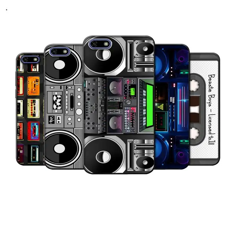 

Camera Cassette Music Phone Case For Xiaomi Mi5 Mi6 Mi8 Mi9 Mi10 F1 X Se Lite Pro Note Mix 2 3 10 Cover