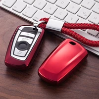 car key case cover for bmw 520 525 f30 f10 f18 118i 320i 1 3 5 7 series x3 x4 m3 m4 m5 car styling soft tpu protection key shell