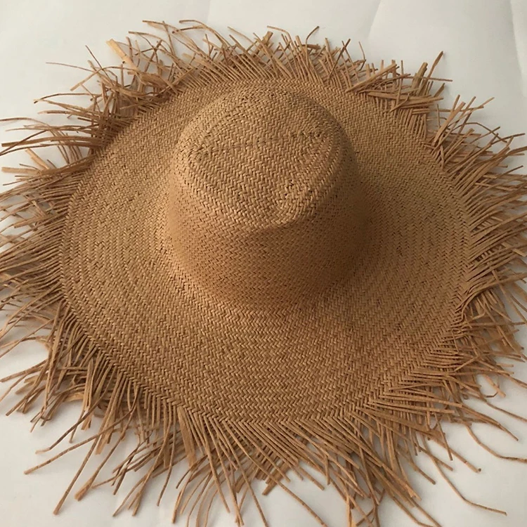 Женская Соломенная шляпка ZJBECHAHMU повседневная однотонная винтажная