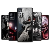 tokyo ghoul kaneki ken for xiaomi redmi note 11 10 10s 9 9t 9s pro max 8t 8 7 6 5 4x silicone soft black phone case
