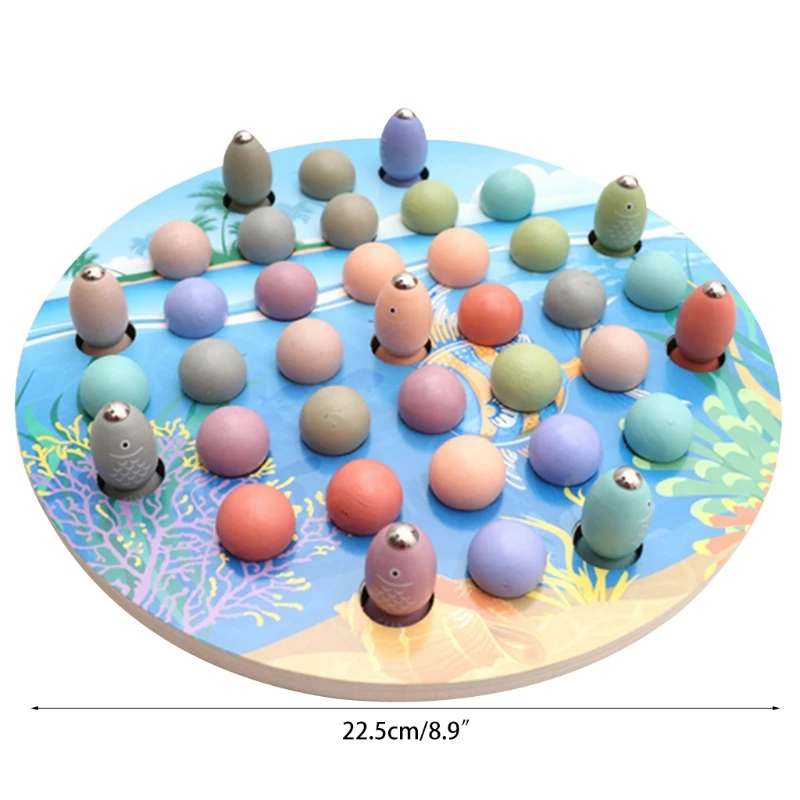 

P15C New Arrival Kids Early Educational Toys Clip Beads Magnetic Fishing Multi-functional learning Toy For Children Montessori
