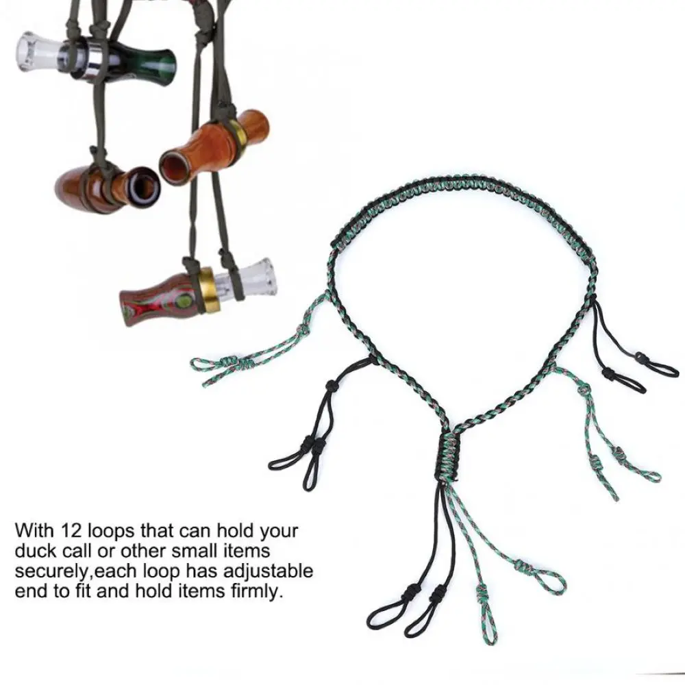 Ремешок для вызова Утка регулируемый шнур пеших прогулок и походов на открытом
