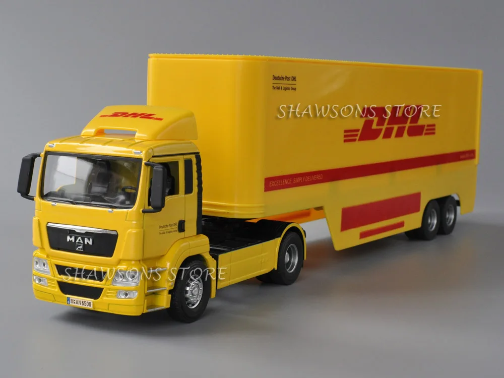 Литые модели грузовика Joy City 1:32 игрушечный человек трактор TGS с контейнером