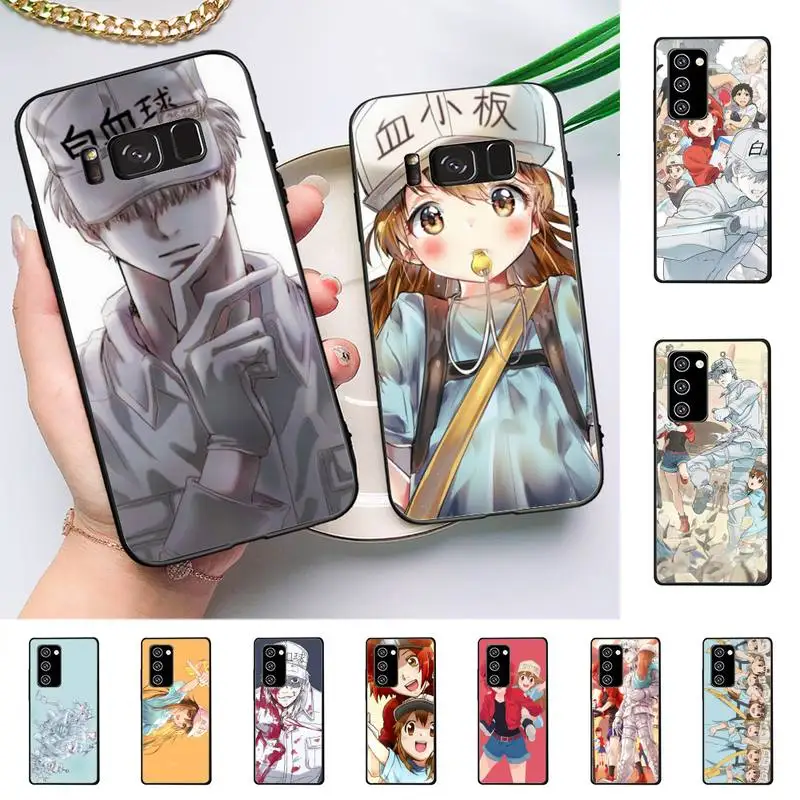 

Yinuoda Cells At Work Phone Case for Samsung Note 5 7 8 9 10 20 pro plus lite ultra A21 12 72