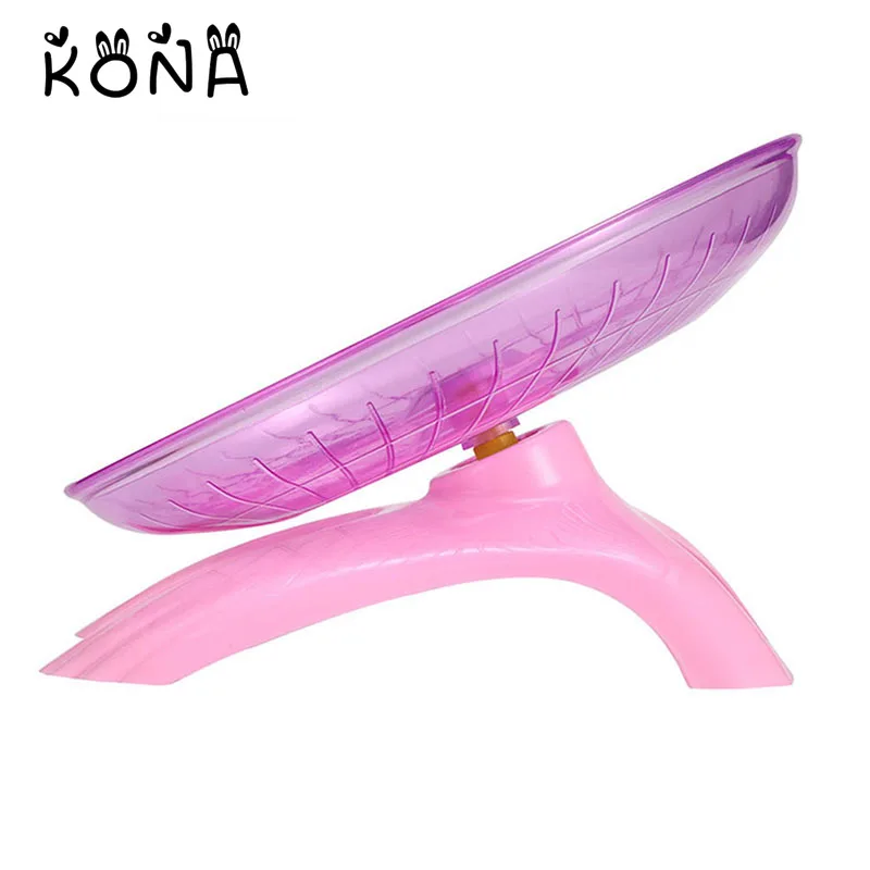 

1pcs Creative mouse toy Mouse Running Disc Toy Pet Hamster Flying Saucer Exercise Wheel Hamster Cage Accessories