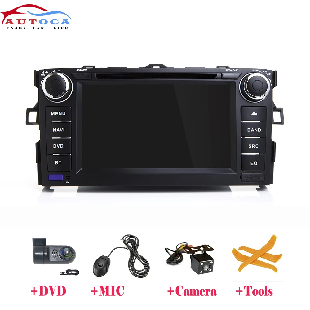 Android 10 04G 64G Φ для TOYOTA AURIS Altis COROLLA 2012 2013 навигационный стерео экран DVD мультимедийный