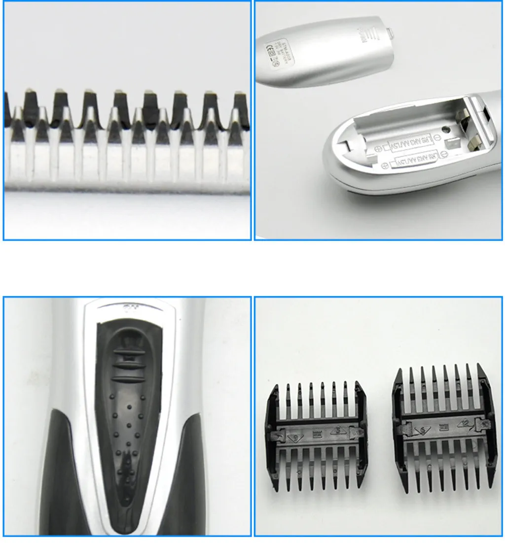 

Professional Hair Clipper All Metal Men Electric Cordless Hair Trimmer Hair Cutting Machine Beard Razor Practicial 2021 New