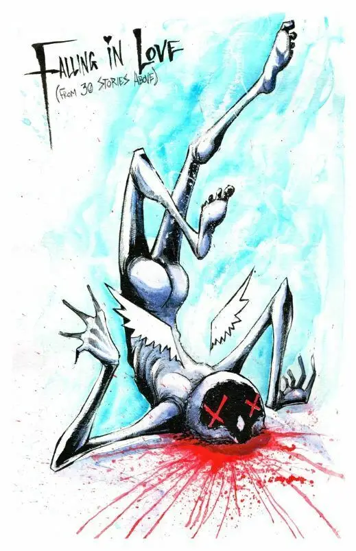

Falling in Love Art Artwork Silk Poster Print 24x36inch