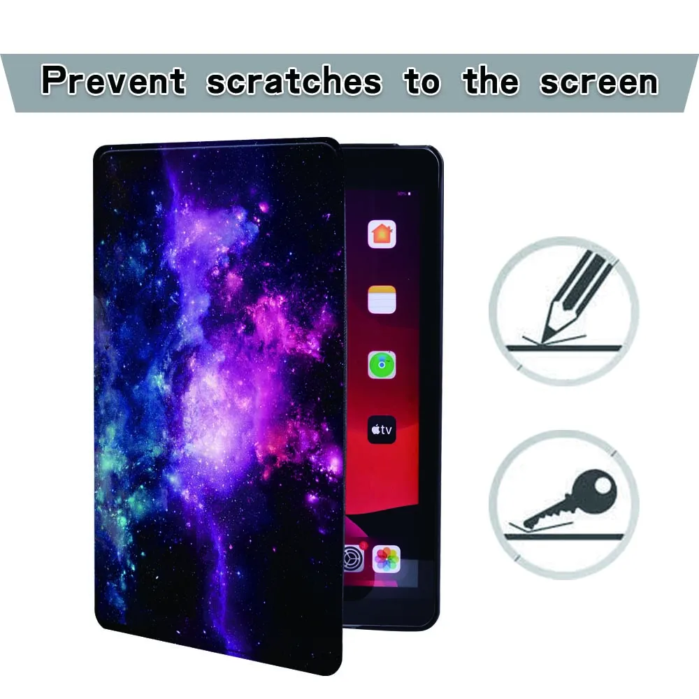 Чехол книжка из искусственной кожи для iPad 2 3 4 5 6 7 8/Air 1 4/Pro 11 2018 2020|Чехлы планшетов и