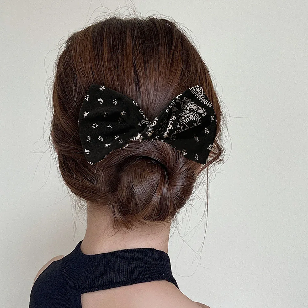 

57 Stylish Deft Bun Women Bowknot Donuts Twist Bun Girls Vintage Hairpin Hairstyle Gifts Elegant Hair Scrunchies Elegant