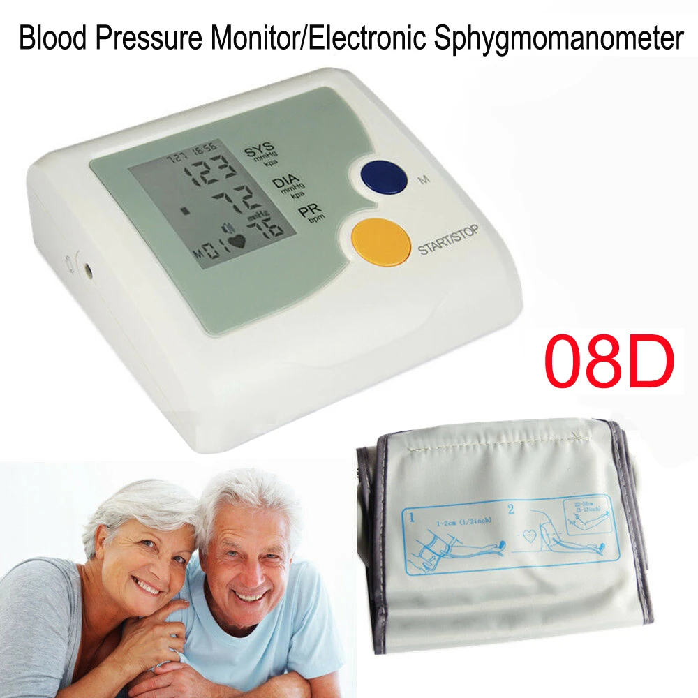 Цифровой Сфигмоманометр CONTEC08D портативный прибор для измерения артериального