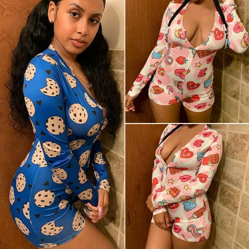 Женский сексуальный Облегающий комбинезон с v образным вырезом и длинными