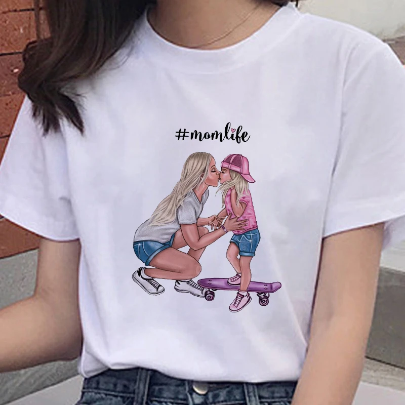 

Novo vero 2020 branco t camisa das mulheres harajuku kawaii me filha tshirt lazer confortvel vogue esttica adorvel tshirt f