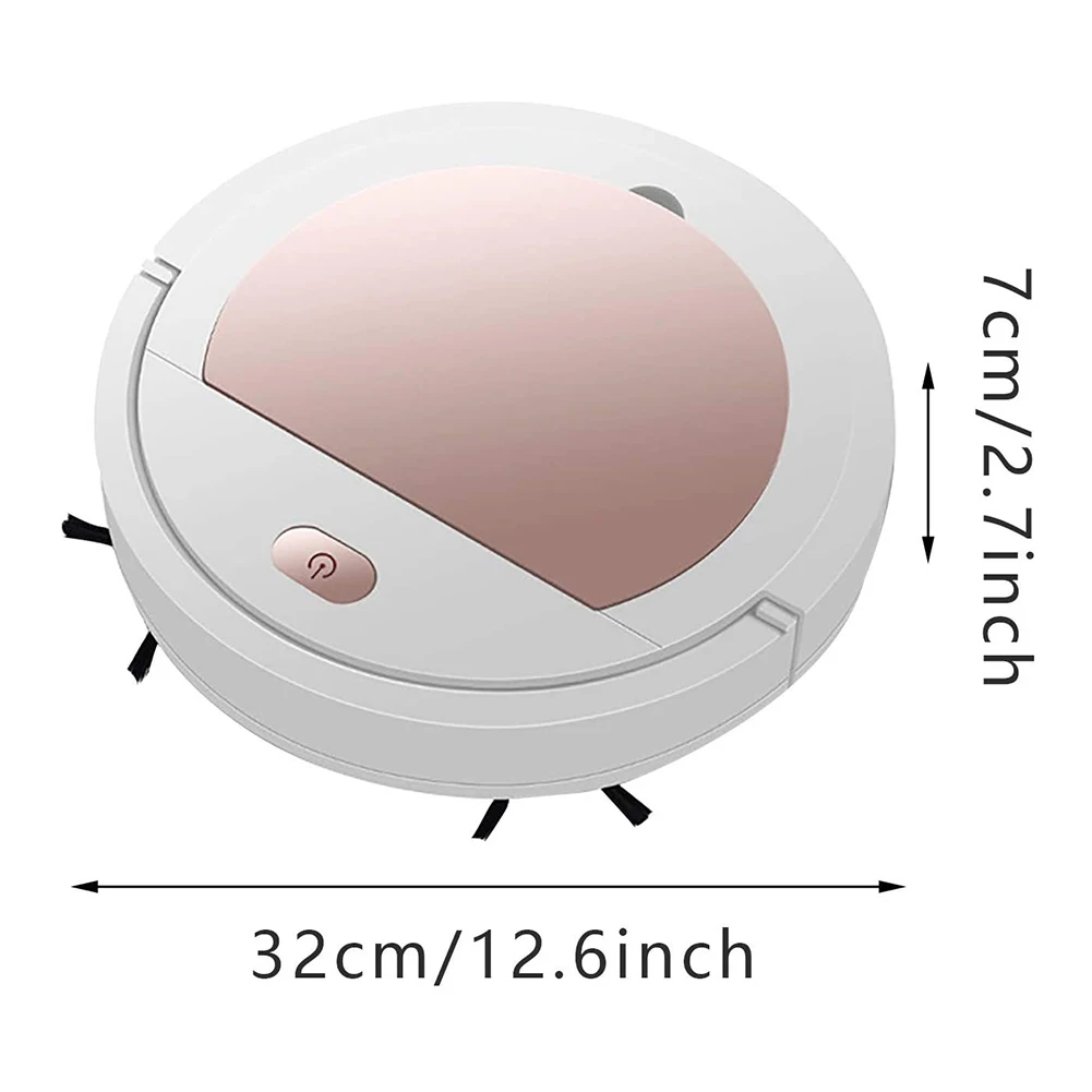 

Automatic Robot Vacuum Cleaner 90mins USB Rechargeable Humidification Spray Smart Sweeping Cleaning Robot Sweeper Floor Cleaner