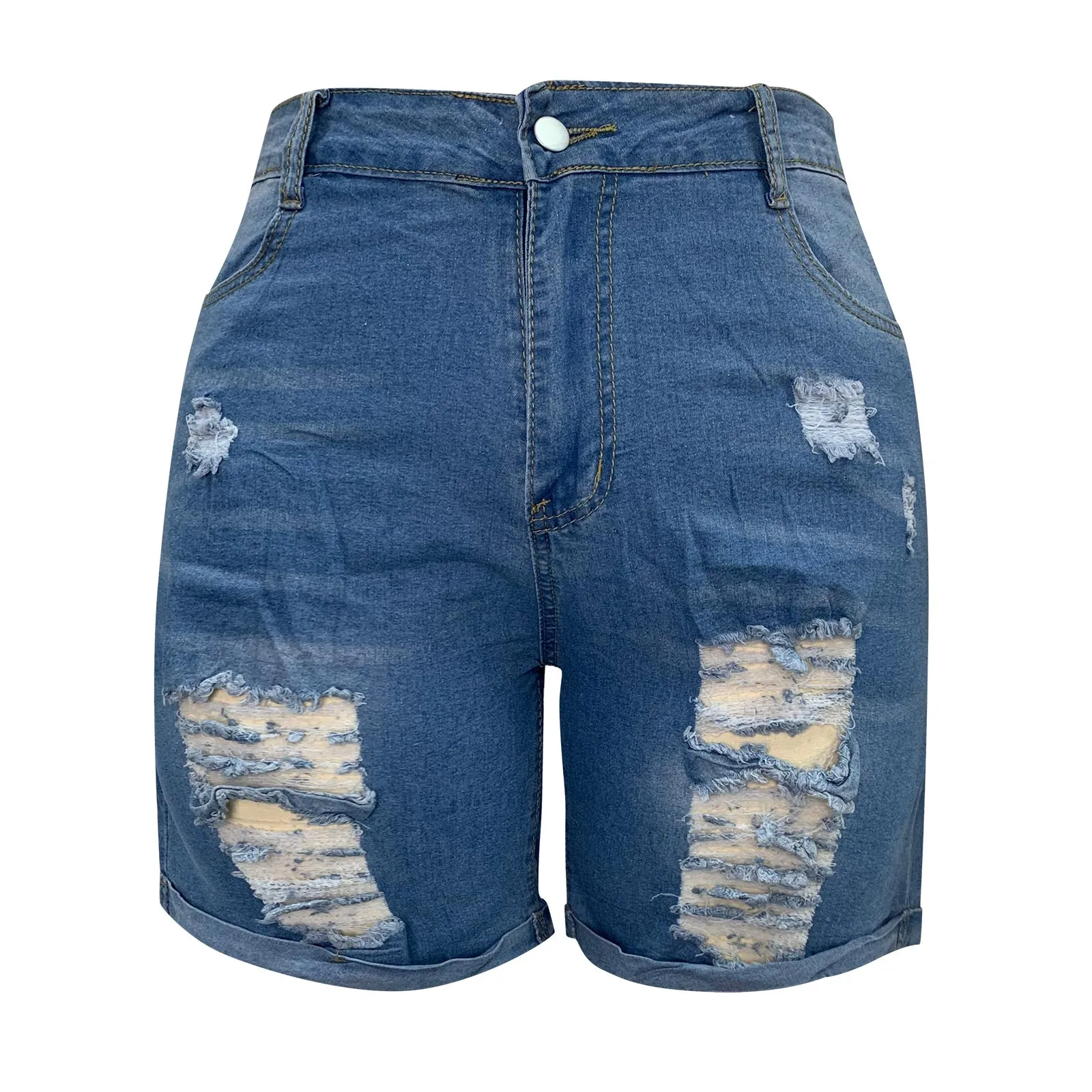 

Fashion Ripped Frayed Hole Denim Shorts Summer Women High Waist Jeans Hot Shorts Denim Shorts Summer Women High Waist Jeans