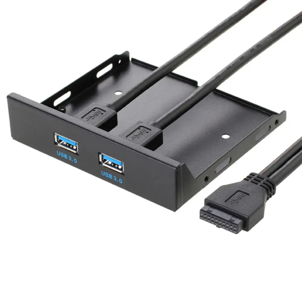 Передняя панель дисков USB3.0 хаб USB передняя Кабель адаптер пластиковый кронштейн