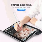 Как писать на бумажном защитном экране для iPad Pro 11 10,5, чертежная матовая пленка 2018 2017 9,7 2019 10,2 Air 2 3 4 mini 4 5