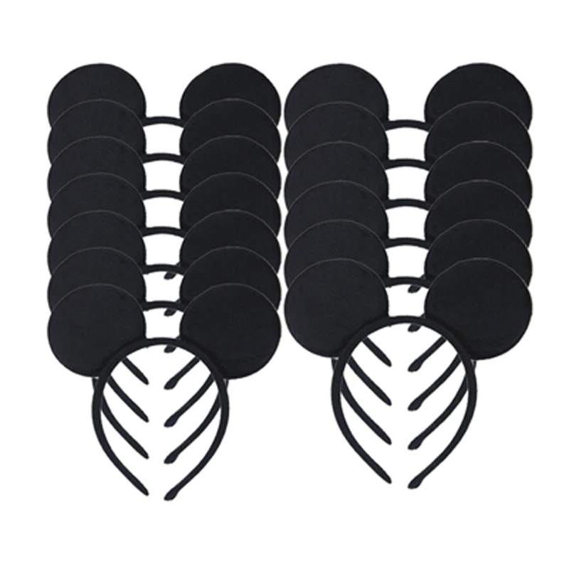 Милые аксессуары для волос с бантиками и ушками Микки Мауса девочек Повязка на