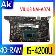 VIUU3 NM A074 материнская плата для ноутбука lenovo YOGA2 Pro тест
