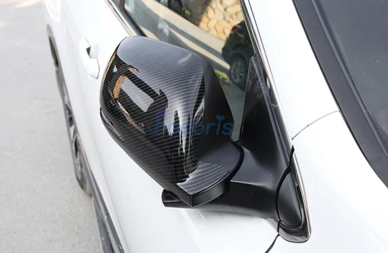 For Honda CRV CR-V CR V 2017-2019 Carbon Fiber Color Side Mirror Cover Rear View Overlay Trim Chrome Car Styling Accessories | Автомобили