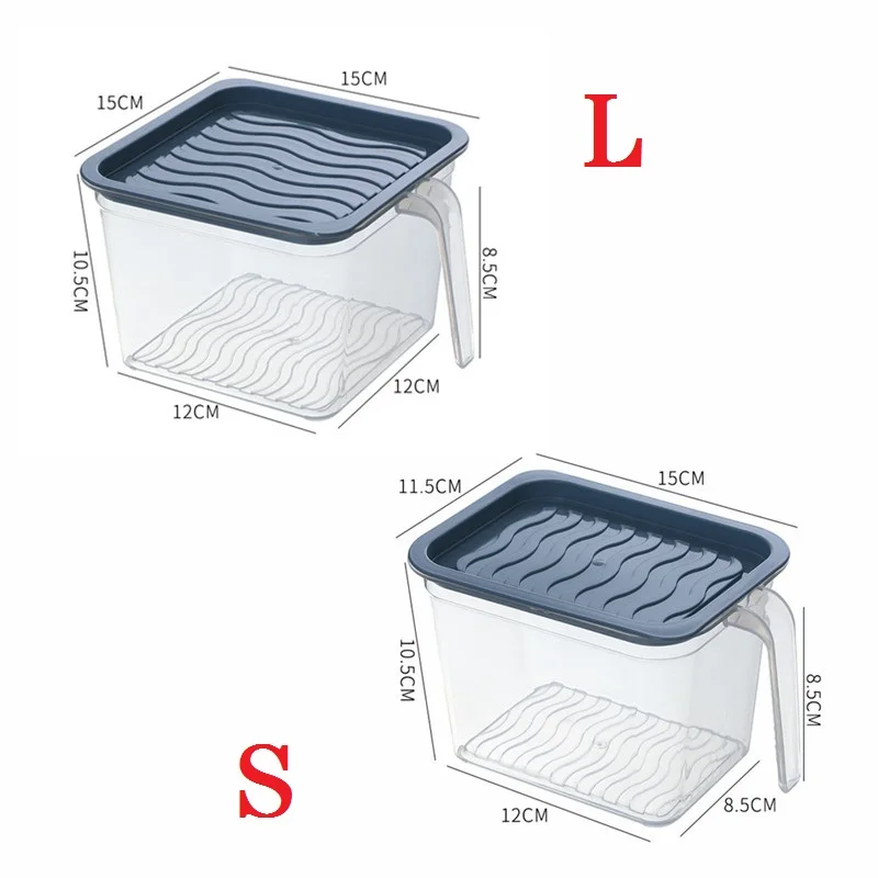 Кухонный ящик для хранения хлопьев коробка кухонный контейнер еды органайзер