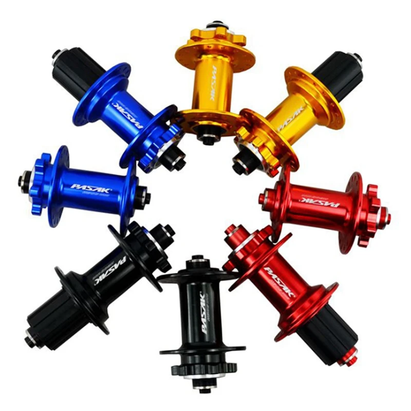 

PASAK HB08 Flower Drum Bicycle Axle Six Nail Disc Brake Axle Fast Release Card Flying 12 Speed 24/28/32 Hole