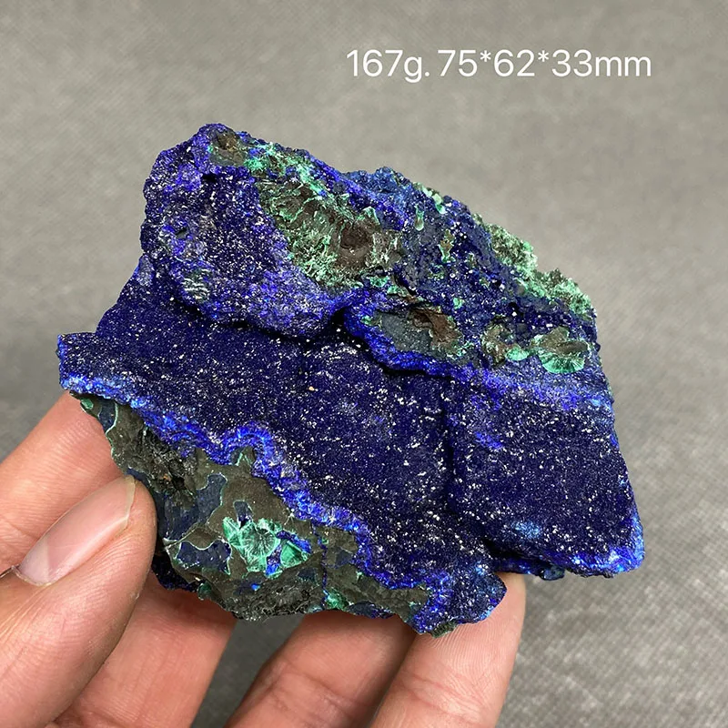 

100% Natural beautiful Azurite and Malachite symbiotic mineral specimen crystal Stones and crystals Healing crystal