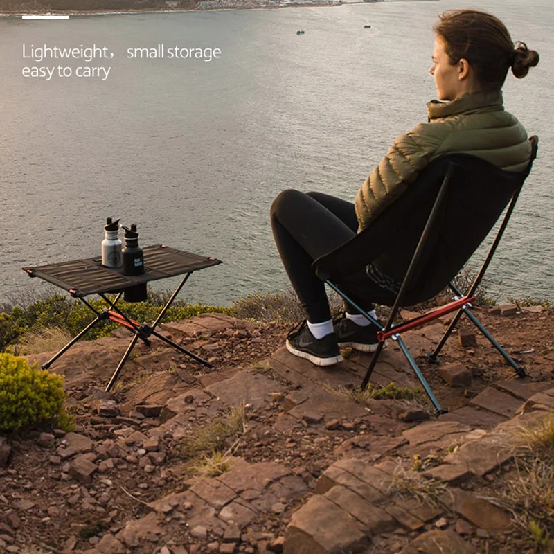 Naturehike последняя Портативный складной столик для пикника с подстаканник легкий