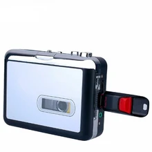 Portable Cassette Player Recorder Standalone Audio Music Recorder Cassette Tape to MP3 Converter Save into USB Flash Drive